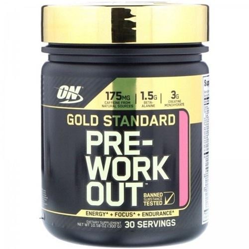 Комплекс до тренировки Optimum Nutrition Gold Standard Pre-Workout 300 г 30 порций Blackberry Lemonade