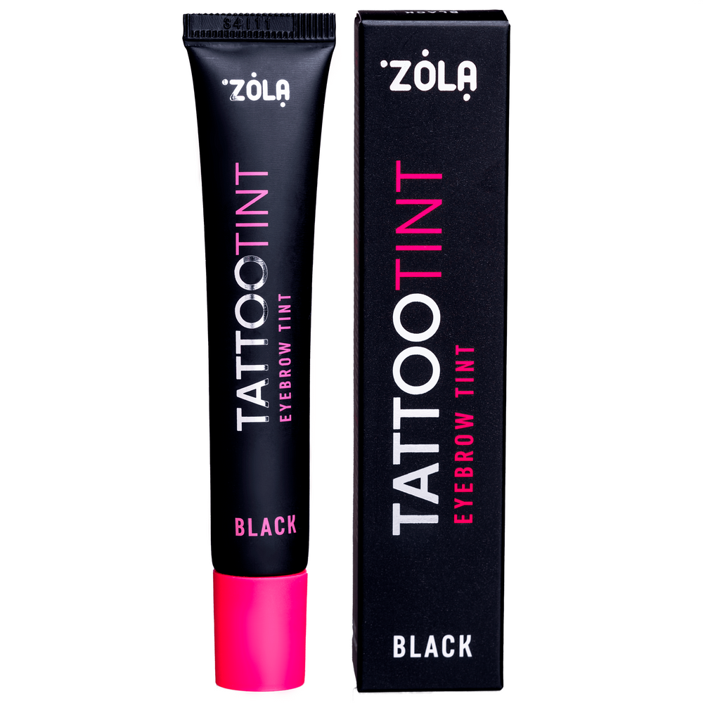 Краска для бровей Zola Tatoo Tint 15 мл Black