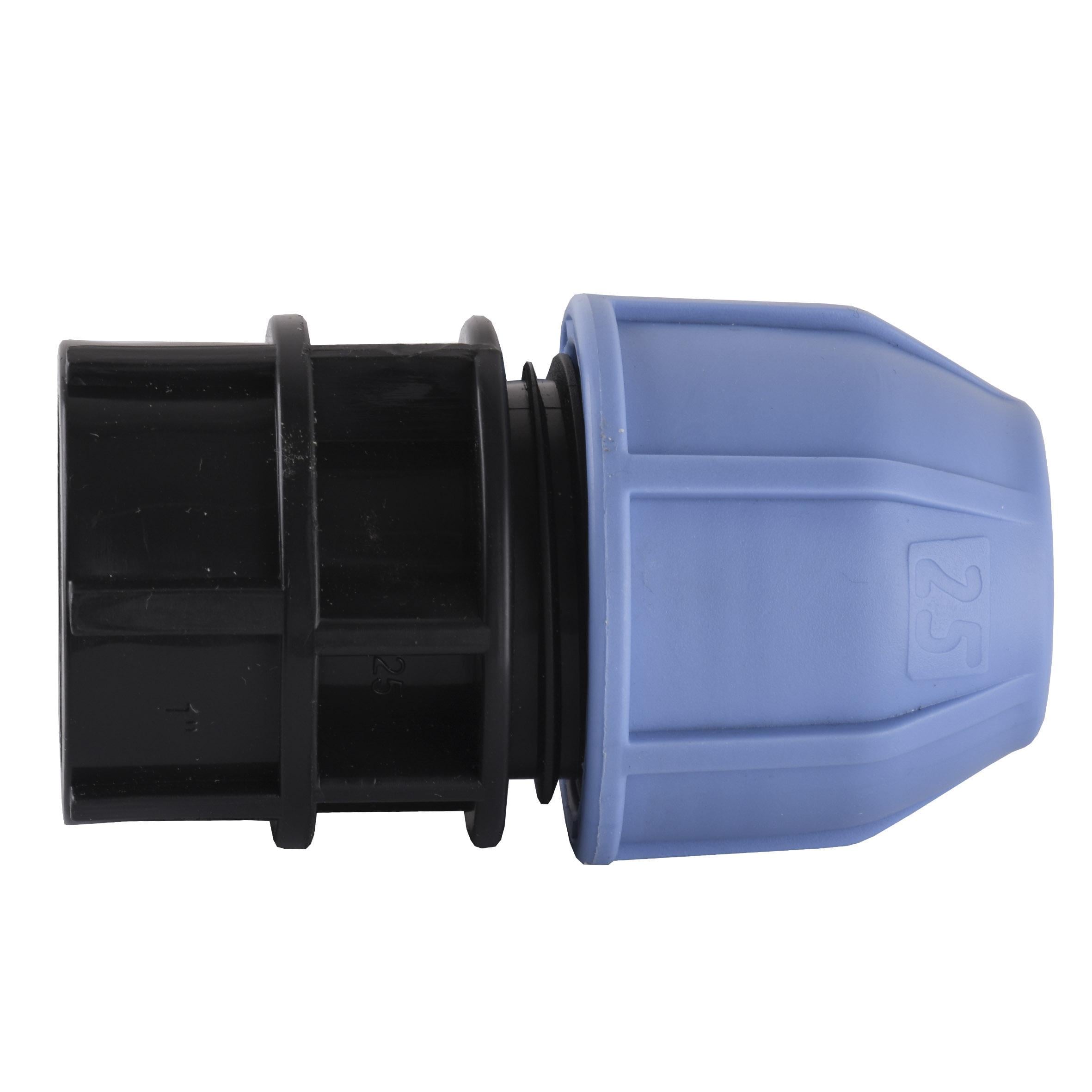 Муфта ПНД Vsplast 25 мм x 1" ВР 2002 (000005395) Муфта ПНД Vsplast 25 мм x 1" ВР 2002 (000005395)