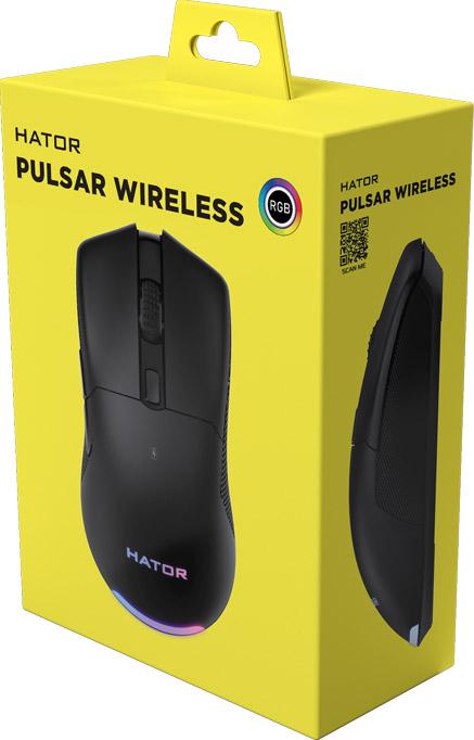 Комп'ютерна мишка Hator Pulsar Wireless Black (HTM-315) - фото 7