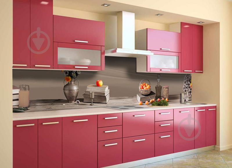 Скинали на кухню Zatarga «Оранжевый Натюрморт» 600х2500 мм виниловая 3Д наклейка кухонный фартук самоклеящаяся Z180649 Скинали на кухню Zatarga «Оранжевый Натюрморт» 600х2500 мм виниловая 3Д наклейка кухонный фартук самоклеящаяся Z180649