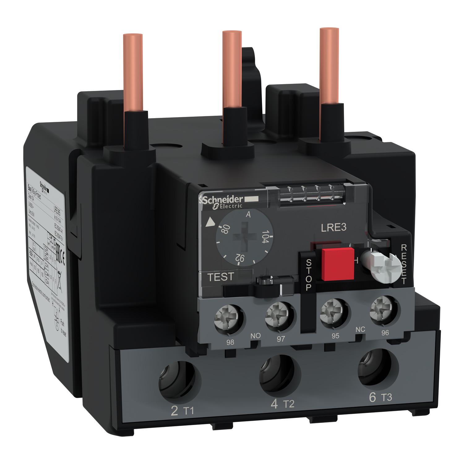 Реле тепловое Schneider Electric Easy TeSys 80-104А (LRE365)