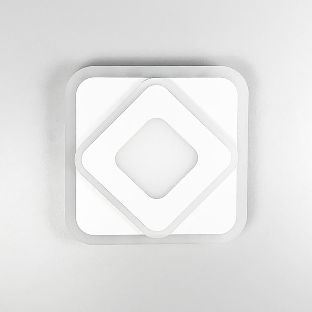 Светильник Line.F 2230-300 WT светодиодный квадратный с матовым акрилом 30 см (1781_2694)