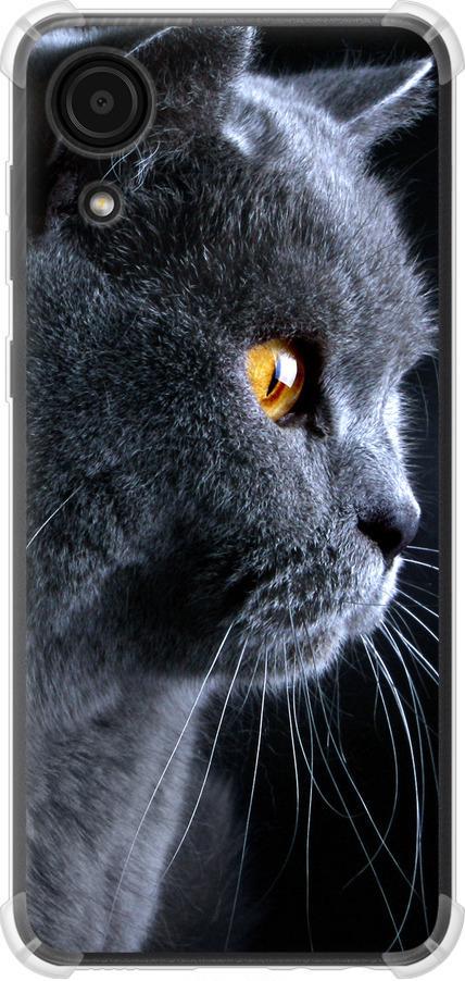 Чехол на Samsung Galaxy A03 Core A032F Красивый кот (3038sp-2539-42517) Чехол на Samsung Galaxy A03 Core A032F Красивый кот (3038sp-2539-42517)