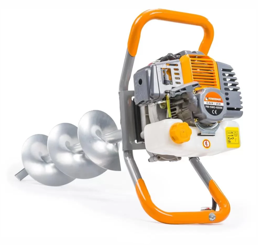 Мотобур Powermat PM-SWG-600N-3W бензиновий