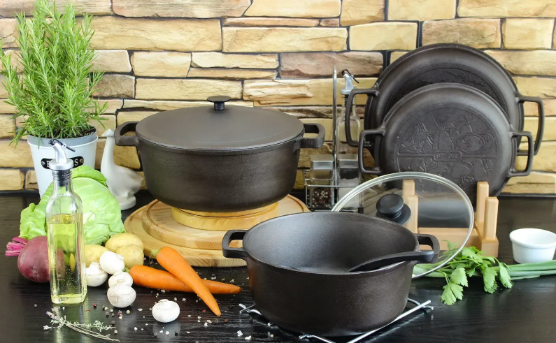 Каструля чавунна без кришки Brizoll 6 л - фото 10 Каструля чавунна без кришки Brizoll 6 л - фото 10