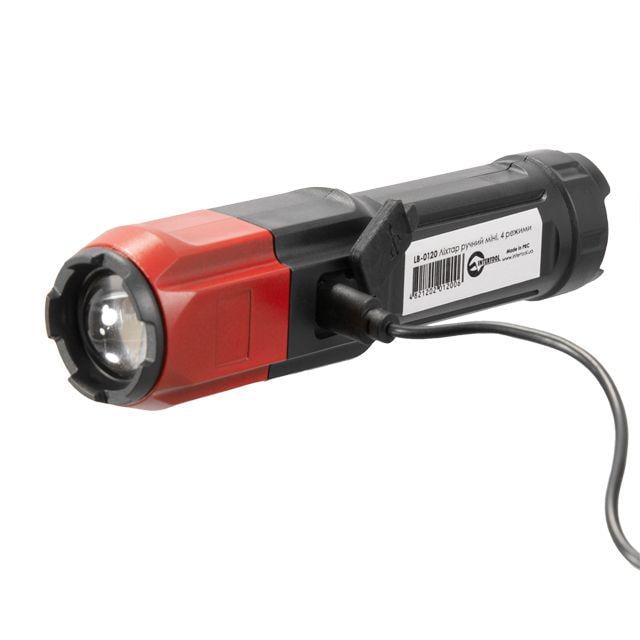 Ліхтар ручний міні Intertool LB-0120 4 режими - фото 6 Ліхтар ручний міні Intertool LB-0120 4 режими - фото 6