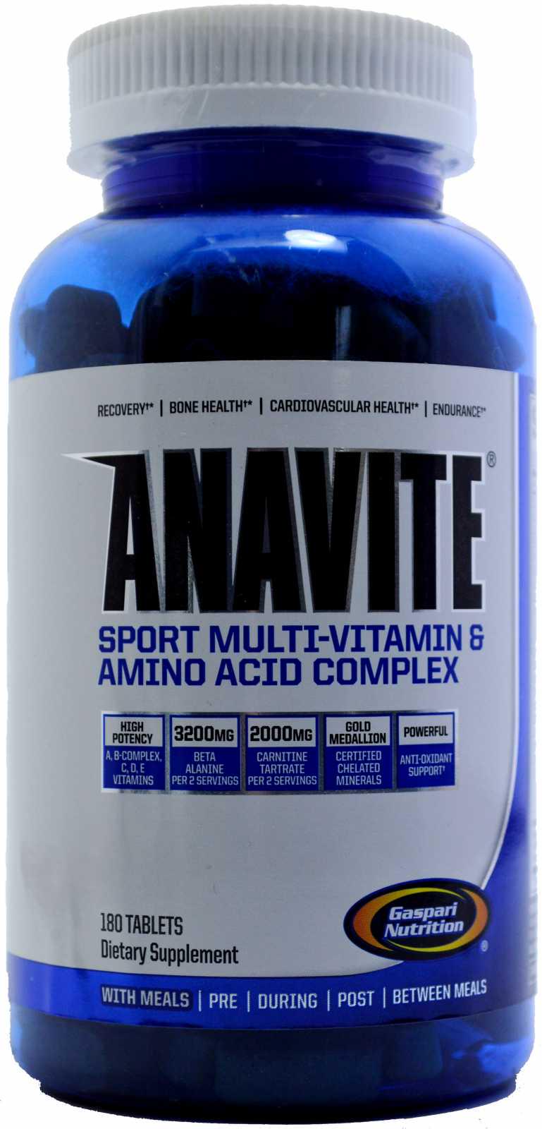 Мультивитамины Gaspari Nutrition ANAVAITE 180 tabs