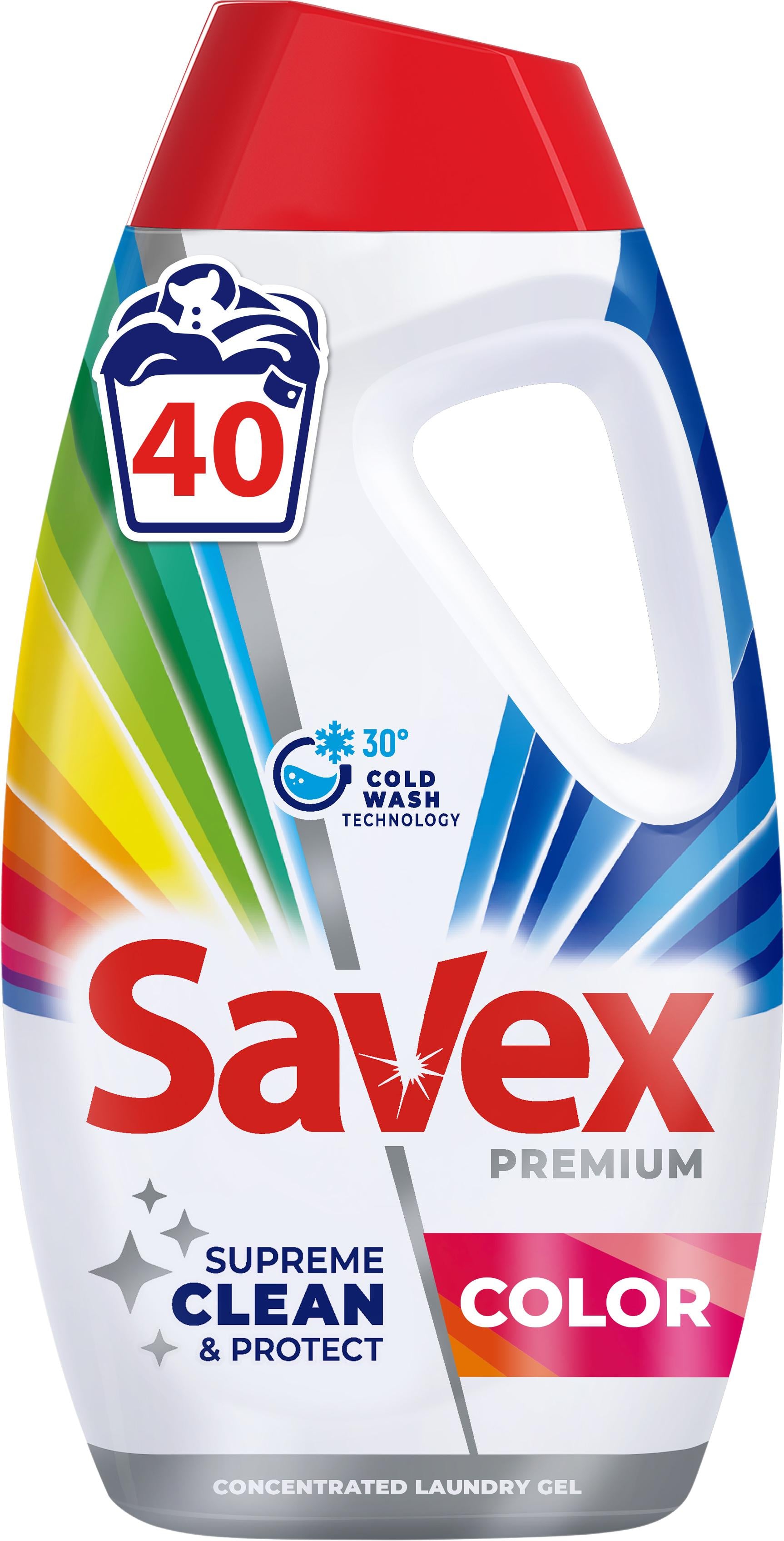 Гель для стирки Savex Premium Color 1,8 л 40 циклов стирки (17581)