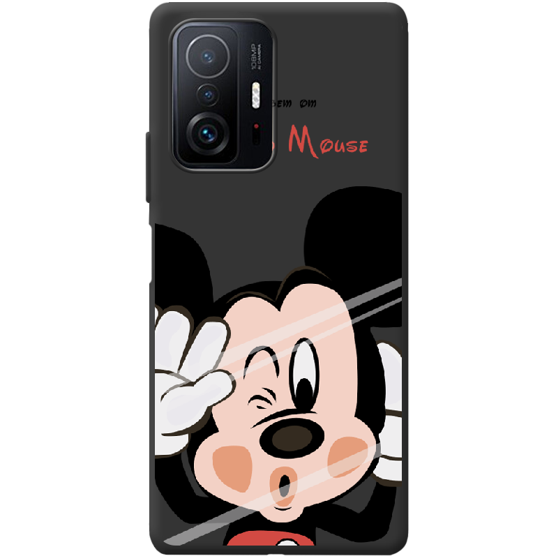 Чохол BoxFace Xiaomi 11T / 11T Pro Mister M Чорний силікон (43423-cc58-44163)