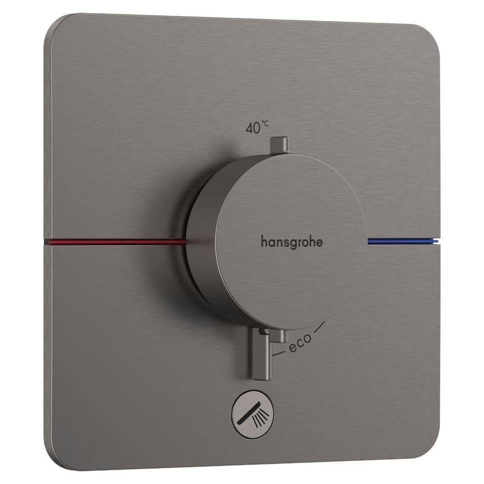 Смеситель для душа Hansgrohe ShowerSelect Q термостатический Серый (37460314) Смеситель для душа Hansgrohe ShowerSelect Q термостатический Серый (37460314)
