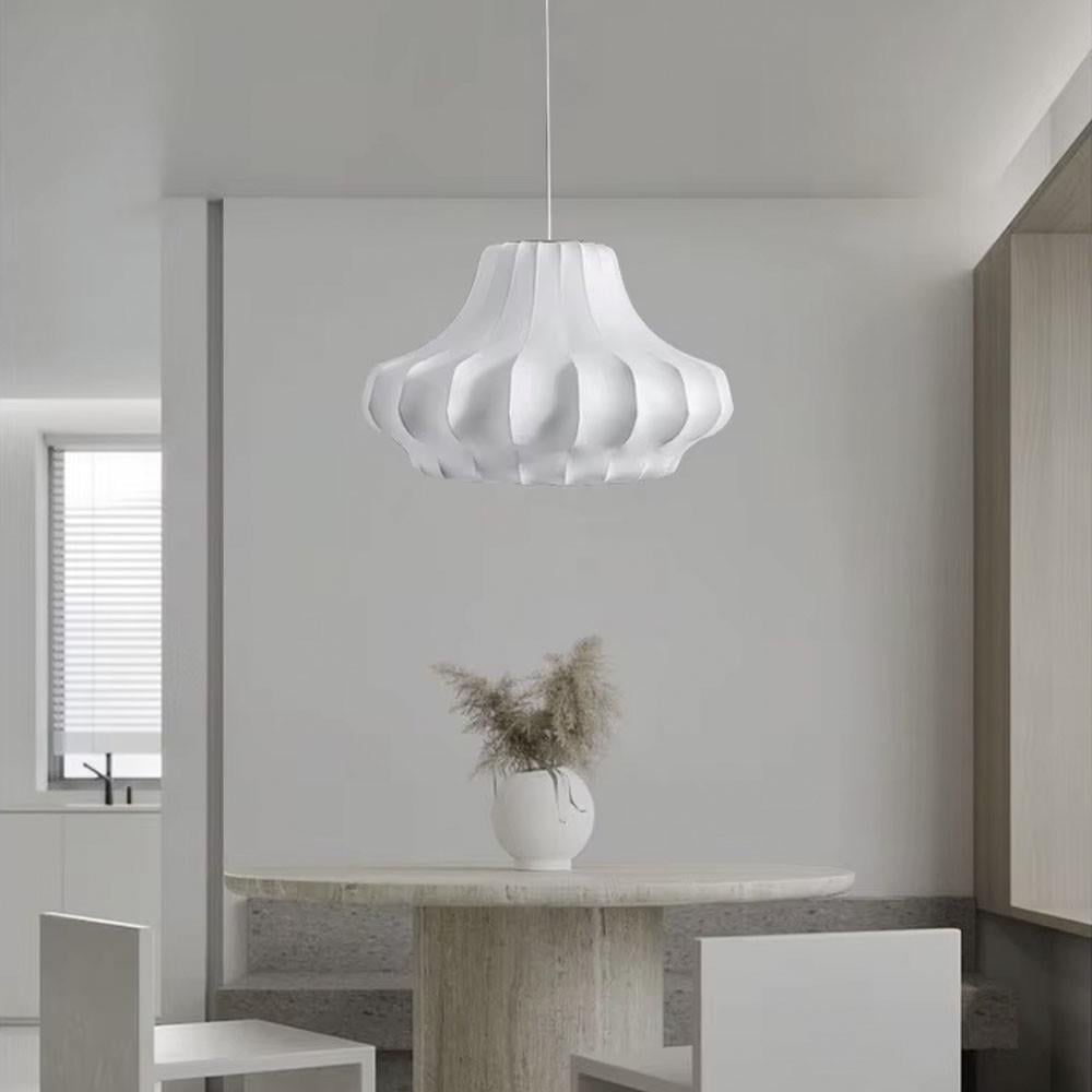 Люстра с фигурным абажуром Ø 60 с Белым (PLP 06-550*300)