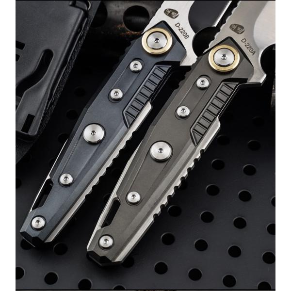 Ніж туристичний HX Outdoors Heavy Armor Tactical Straight Knife D-220A Black - фото 3