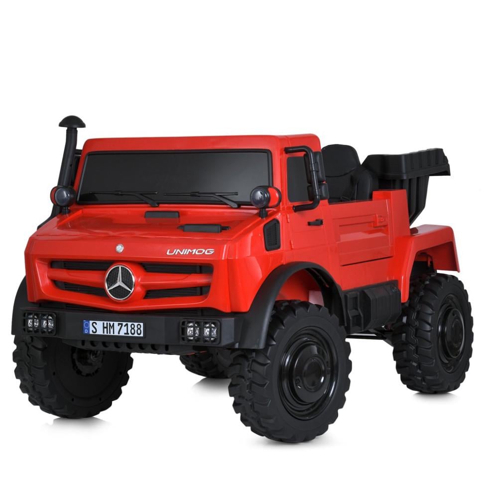 Детский электромобиль Джип Bambi с пультом до 50 кг Красный (DE-169-E-137)