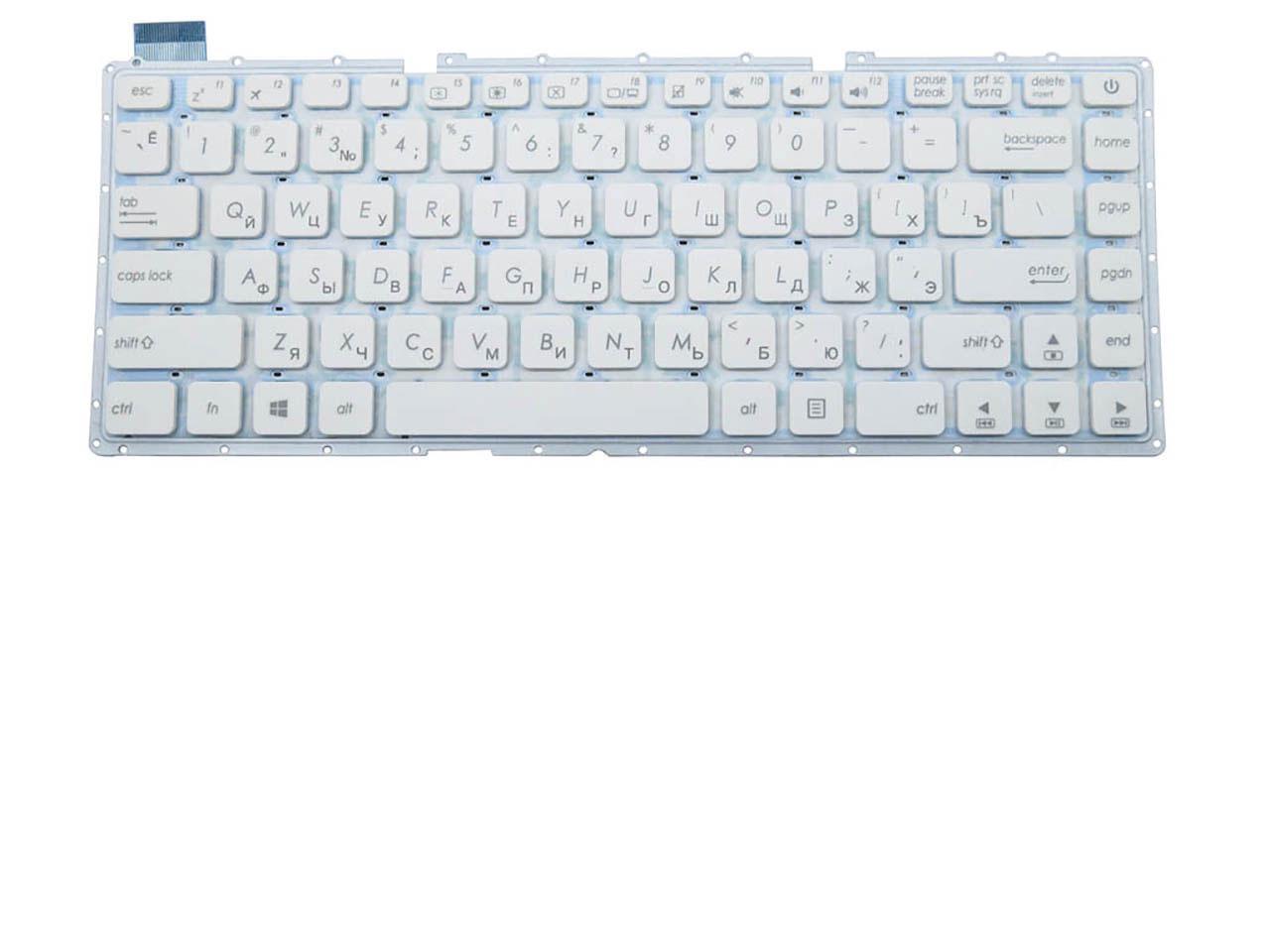 Клавиатура для ноутбука Asus A441 A441NC матовая ( 0KNB0-4126RU00)