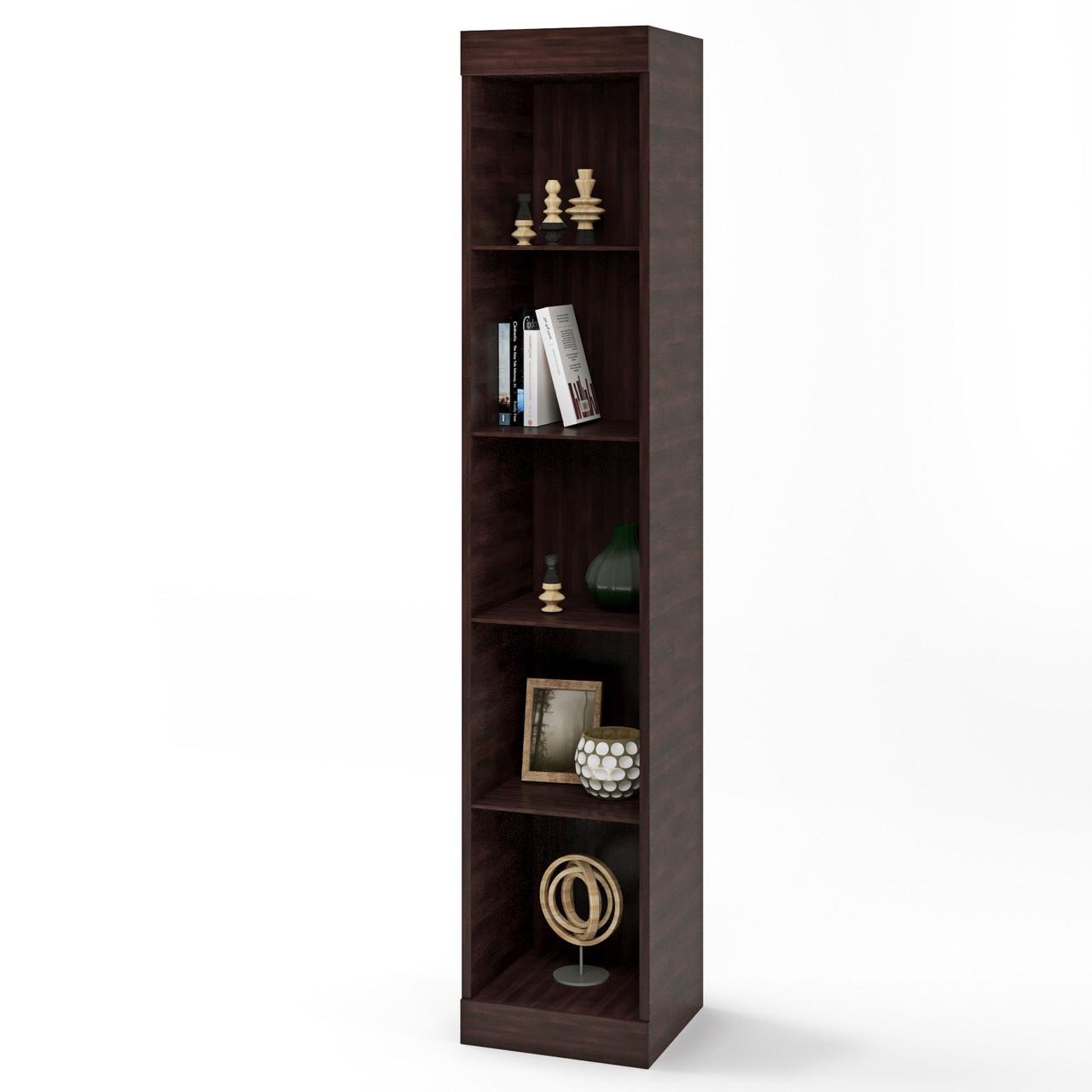 Шафа-пенал відкрита Соната Венге темний (26760385) - фото 2 Шафа-пенал відкрита Соната Венге темний (26760385) - фото 2