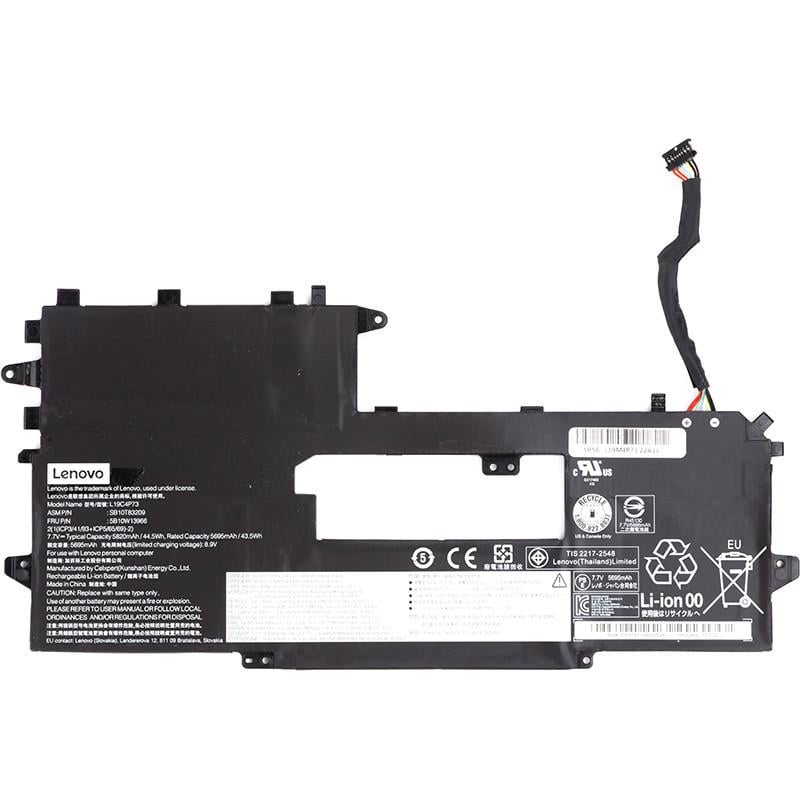 Аккумулятор Power для ноутбуков Lenovo ThinkPad X1 Titanium Gen 1 13,5" L19M4P73 7,7V 5820mAh