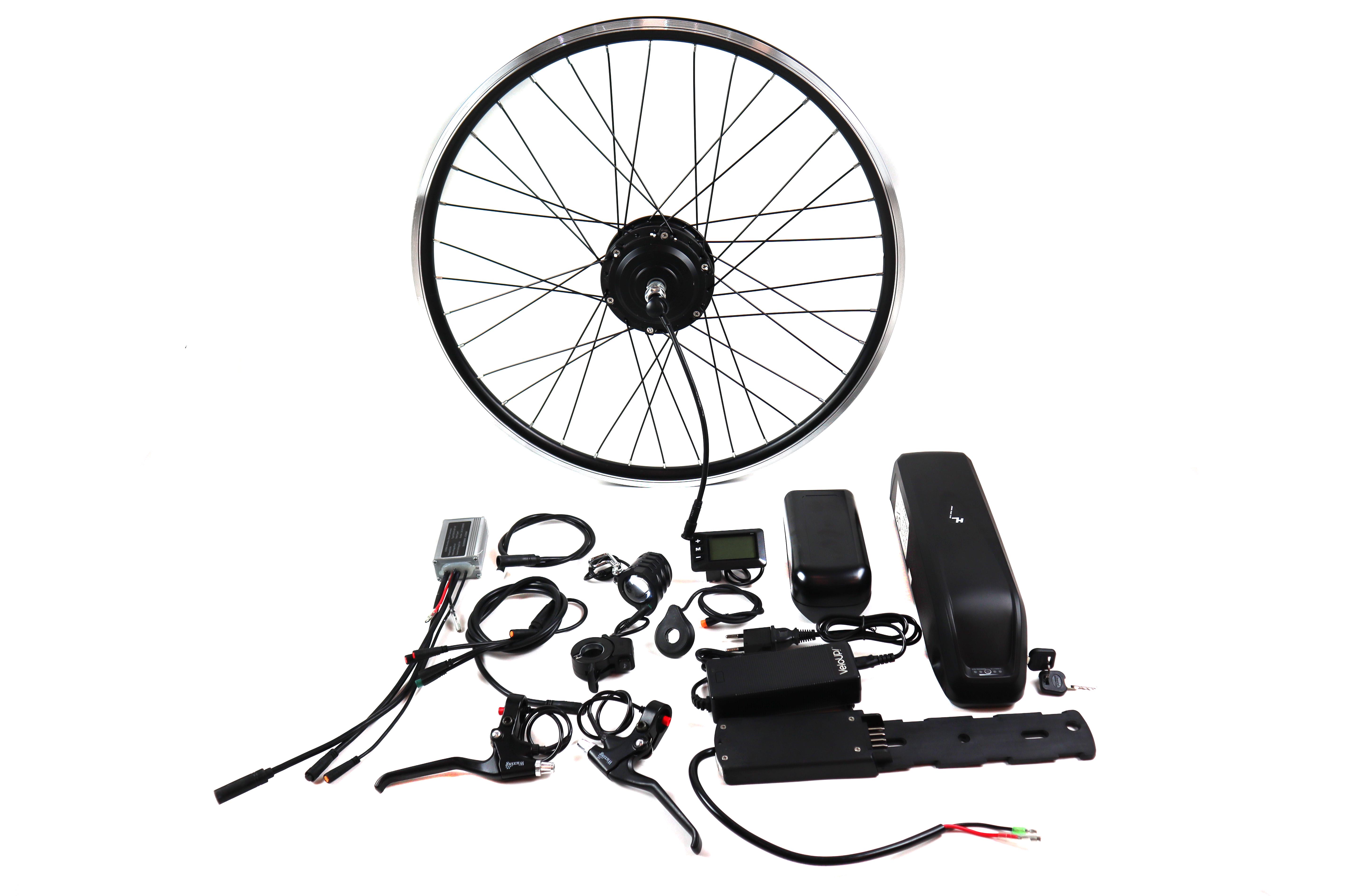 Электронабор с мотор колесом 36 V 350 W 13 А с дисплеем комплект передний или задний редукторный (2003910)