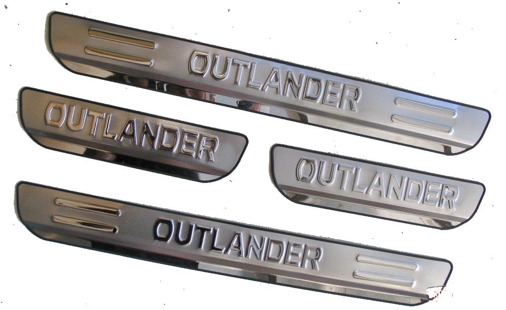 Накладки на пороги Mitsubishi Outlander 3, 4шт - фото 6 Накладки на пороги Mitsubishi Outlander 3, 4шт - фото 6