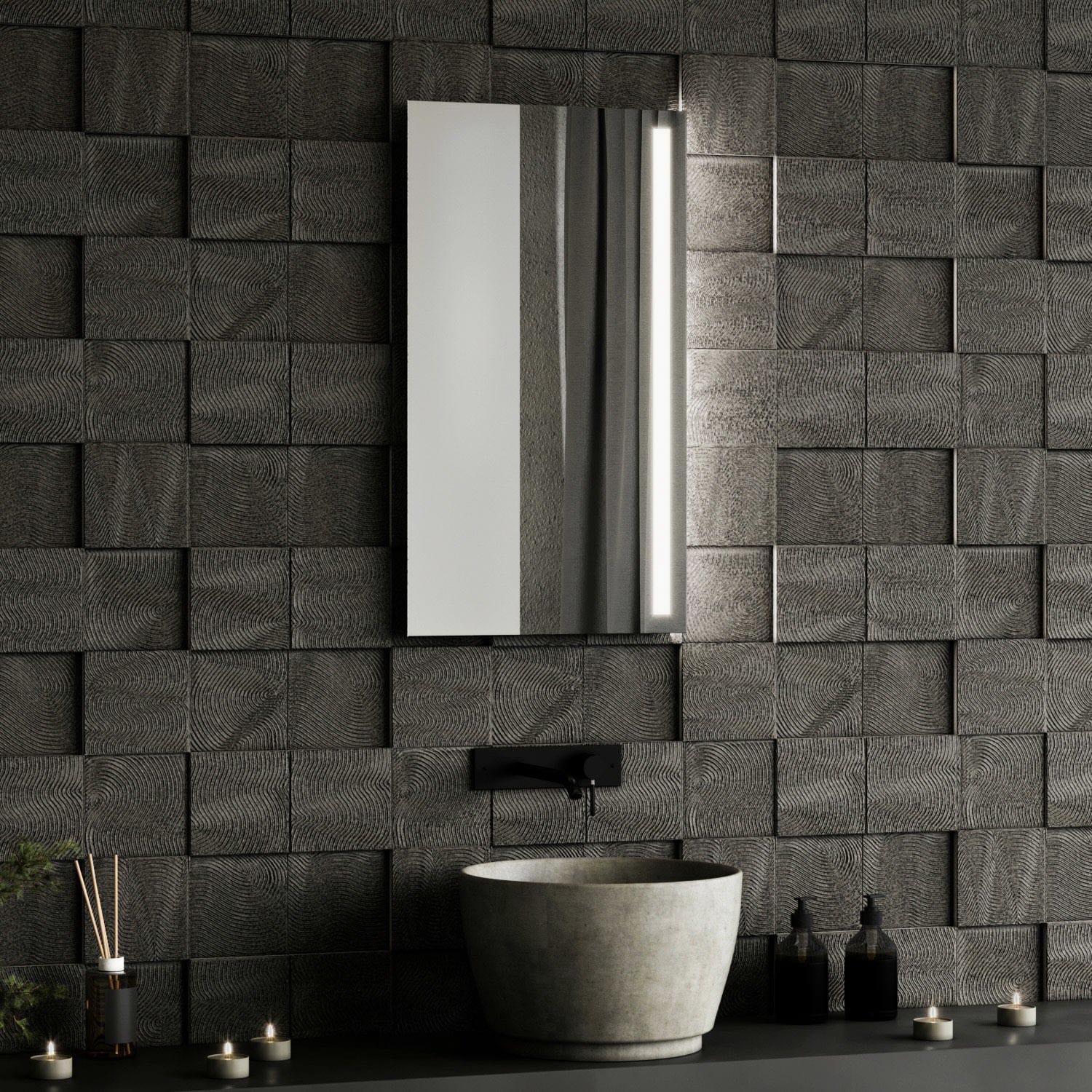 Зеркало Dim Dzerkal GERLA с LED-подсветкой 60х70 см (6264)