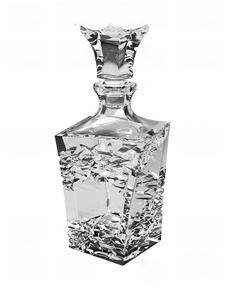 Графин для виски Bohemia Samurai 700 мл хрусталь (221f036a)
