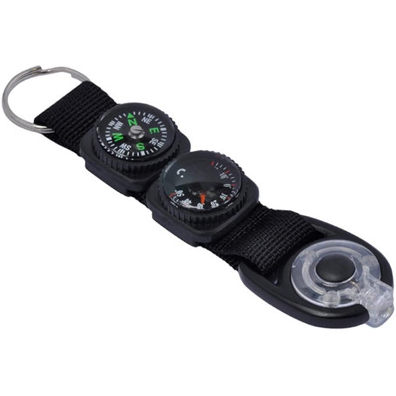 Брелок-фонарик Munkees 1084 Multipurpose Key Fob Black