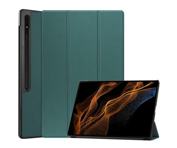 Чехол-книжка Custer Magnet Flip Cover Samsung Tab S8 Ultra Зеленый