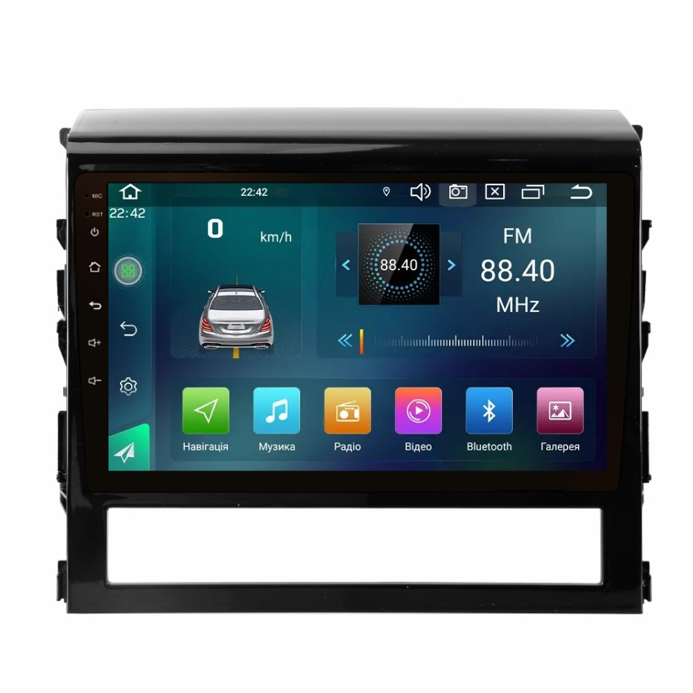 Магнитола штатная CYCLONE C9-003 DSP Carplay 3/32 GB для Toyota Land Cruiser 200 2015-2019 г. (AR-81636)