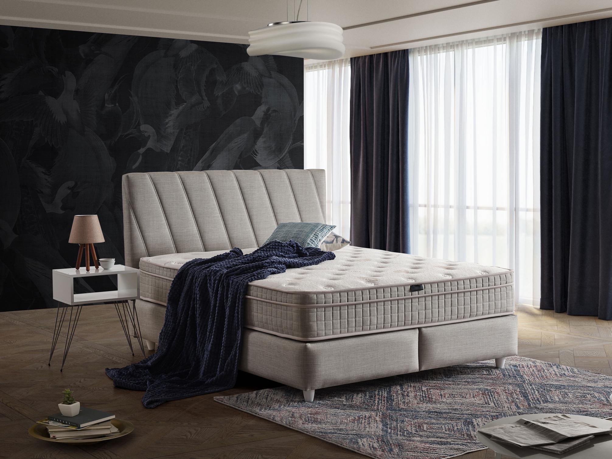 Кровать с матрасом DUNYA Siesta 160х200 см (231010-160200)