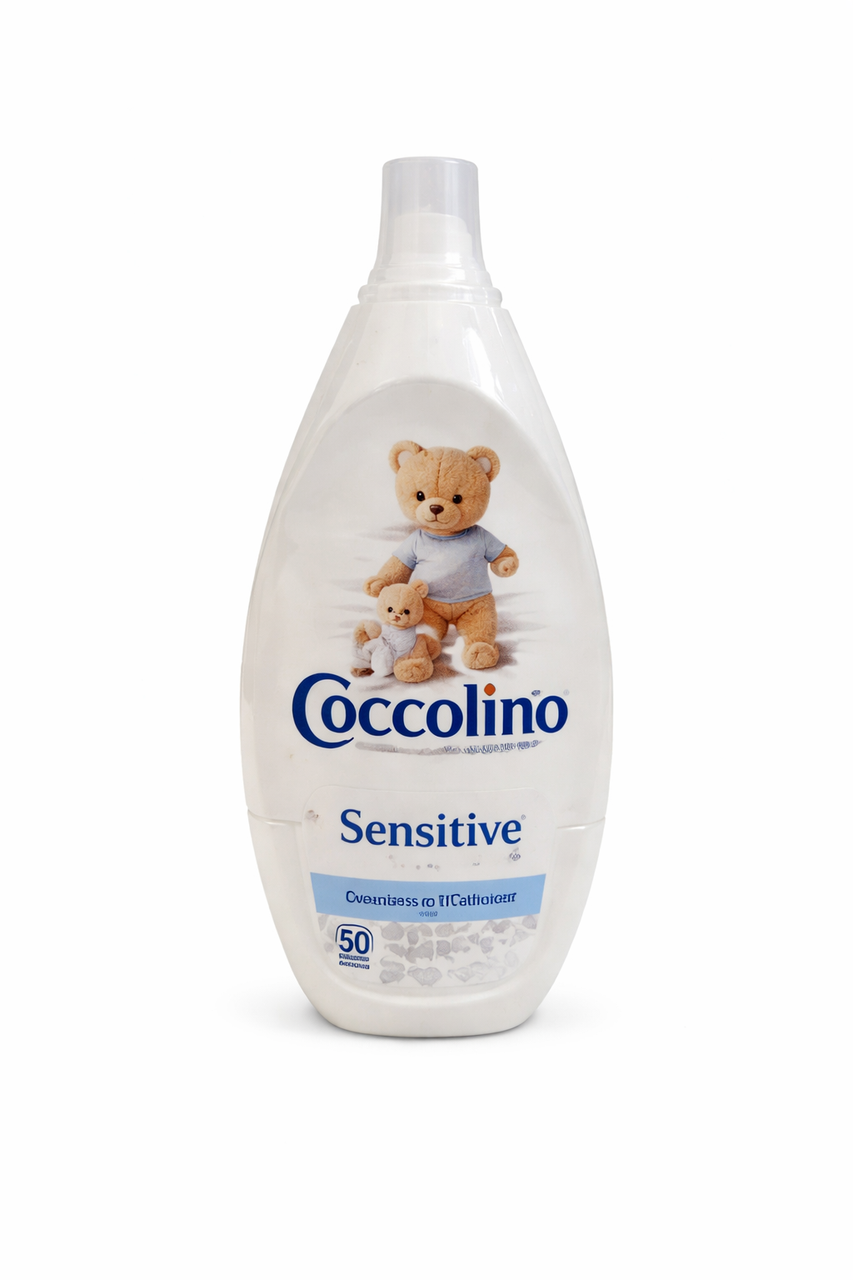 Ополаскиватель для белья Coccolino Sensitive для чувствительной кожи ультраконцентрат 870 мл 58 стирок