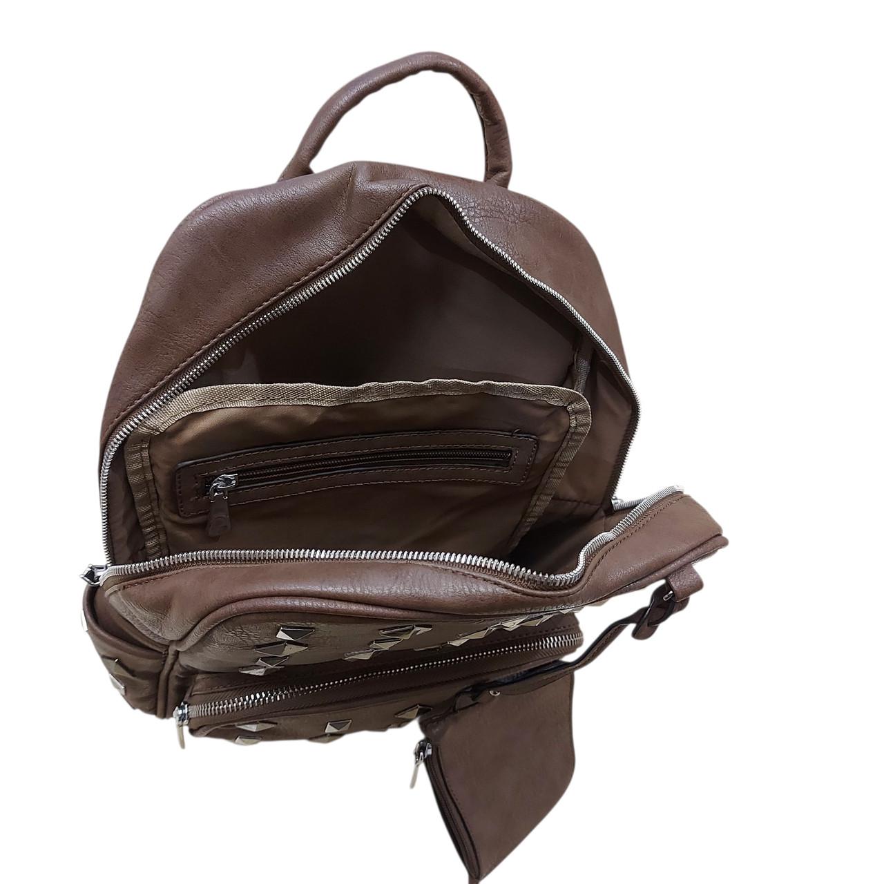 Городской рюкзак женский BR52A из эко-кожи - фото 8 Городской рюкзак женский BR52A из эко-кожи - фото 8