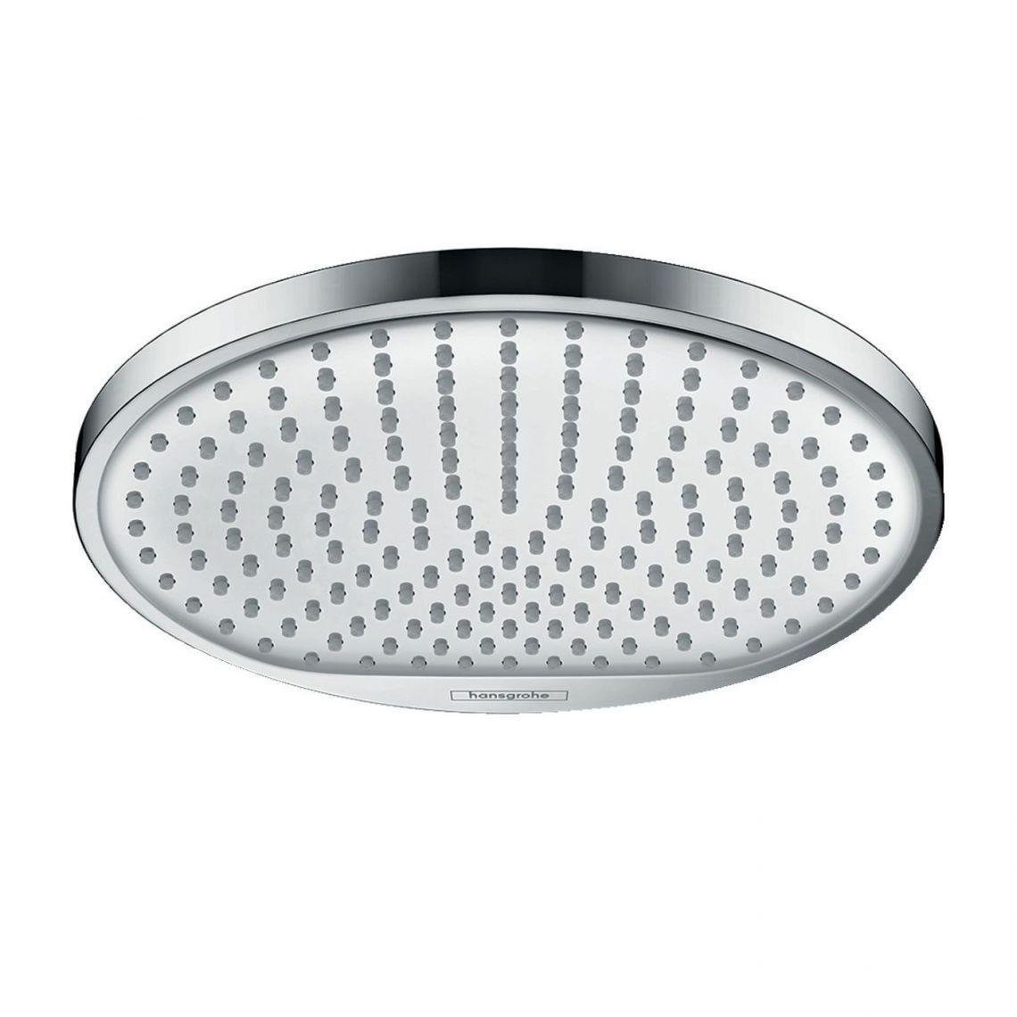 Душ верхний Hansgrohe Crometta S 1jet EcoSmart 240 мм Белый/Хром (26724000)