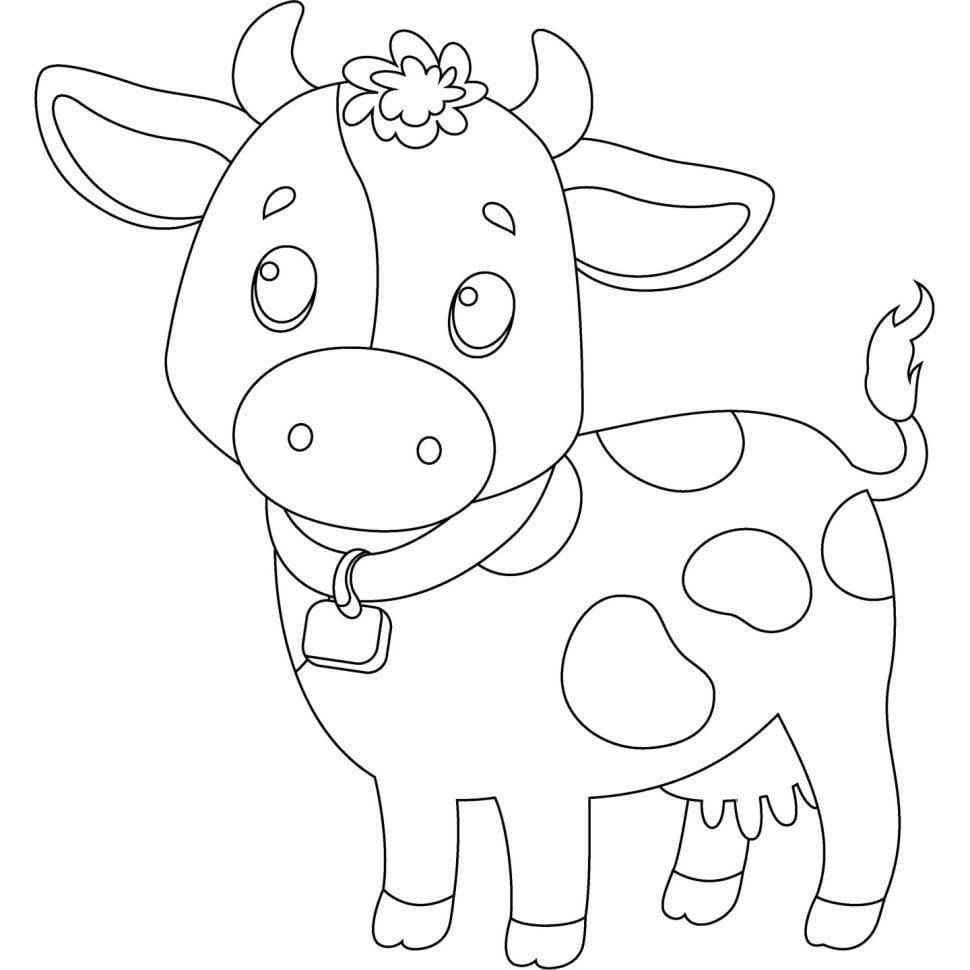 Розпис по полотну ART CRAFT Весела корівка 15105-AC 25х30 см (RLT44126)