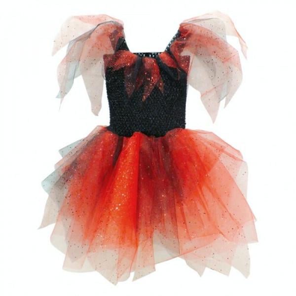 Платье детское на Хэллоуин Seta Огонь (16-887) Платье детское на Хэллоуин Seta Огонь (16-887)