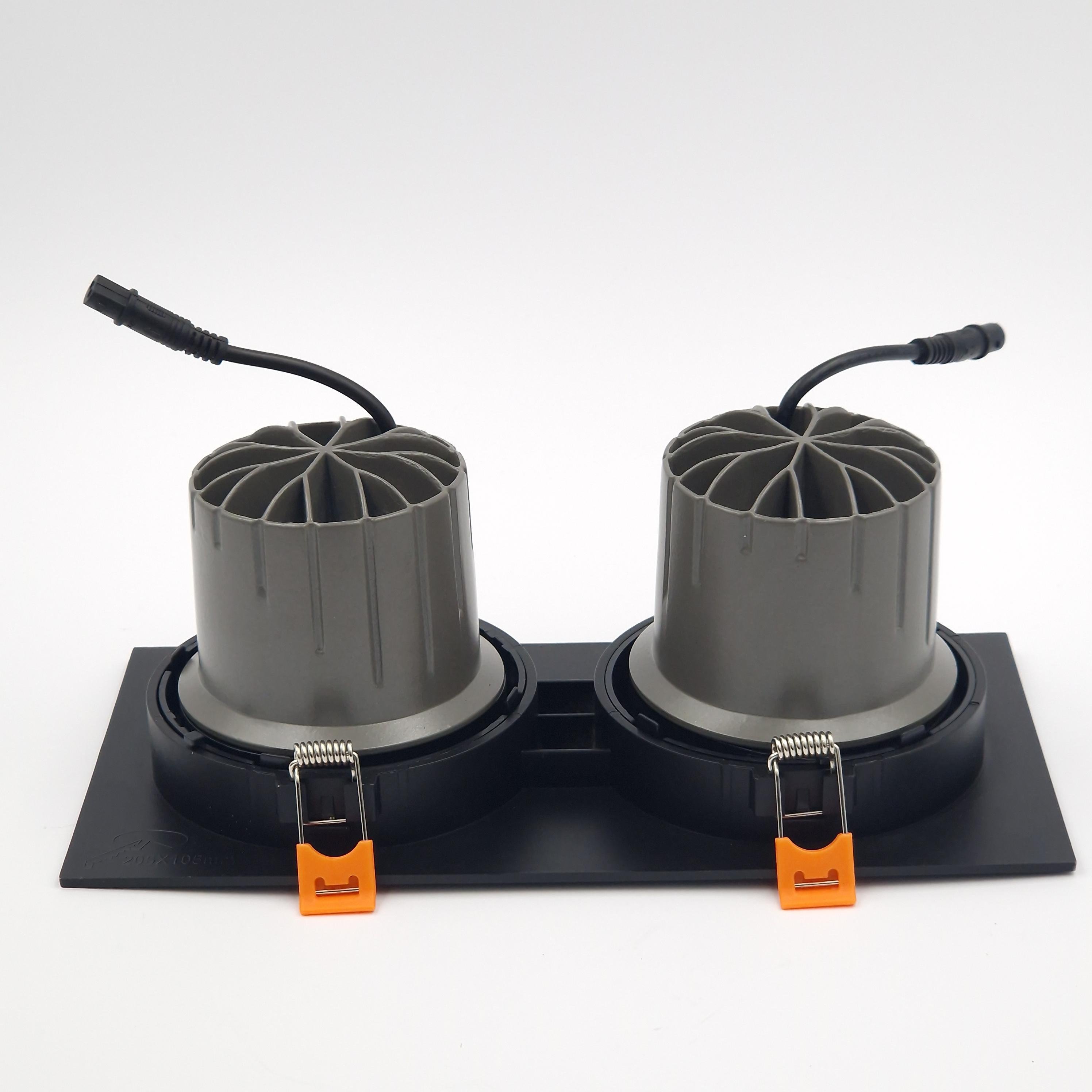 Светильник точечный врезной Light Club двойной 2х12 Вт 3000 К Черный (WL44-320-12-3-BK) - фото 8 Светильник точечный врезной Light Club двойной 2х12 Вт 3000 К Черный (WL44-320-12-3-BK) - фото 8