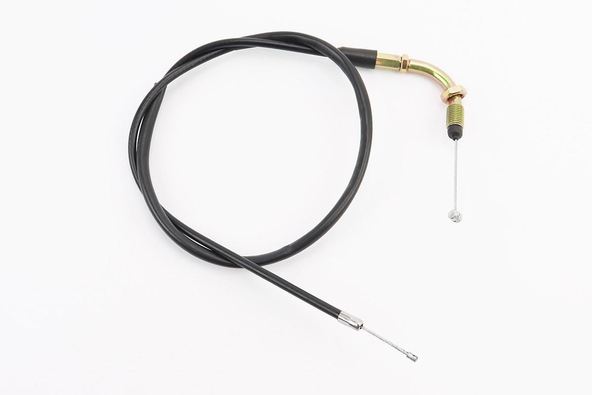 Трос газа к мотоциклам Viper-125-150J с резьбой трос 93 см кожух 82 см (321606)