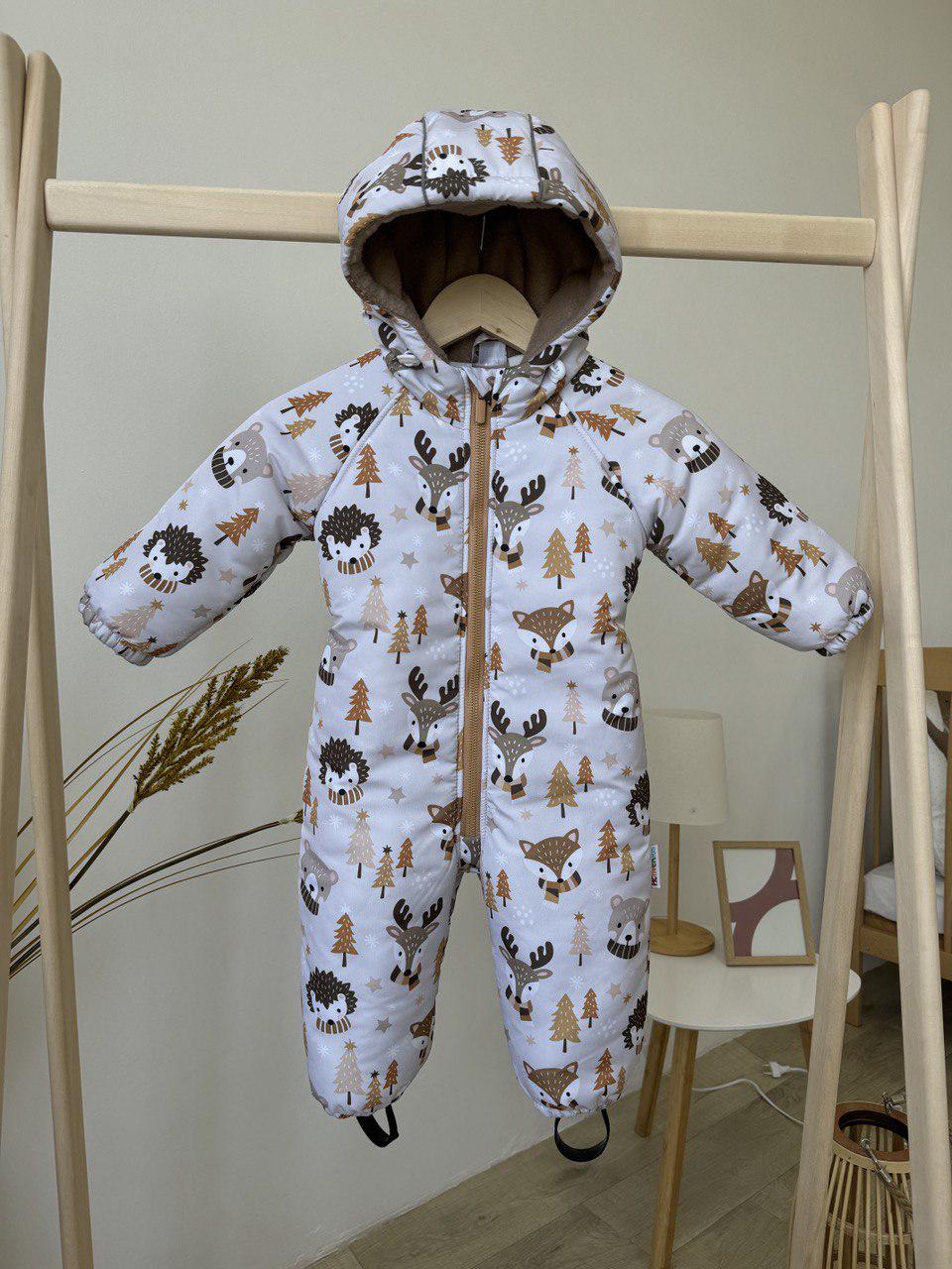Детский зимний комбинезон Arctic с принтом 98 см (13046730)