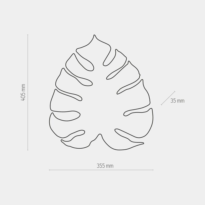 Светильник настенный TK-Lighting Monstera LED WH (1354) - фото 3