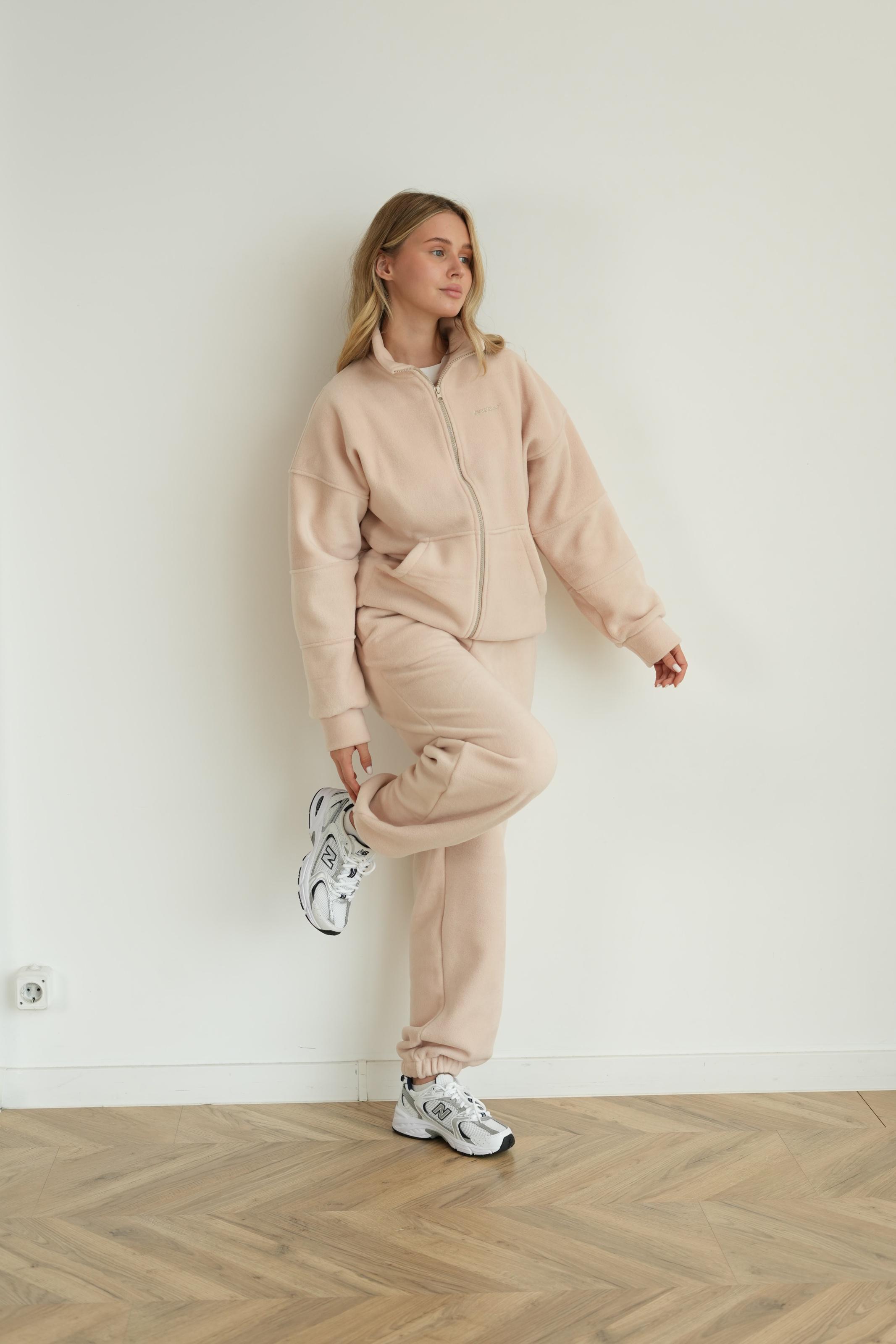 Костюм флісовий CASUAL L/XL Бежевий (10302LXL) - фото 7 Костюм флісовий CASUAL L/XL Бежевий (10302LXL) - фото 7