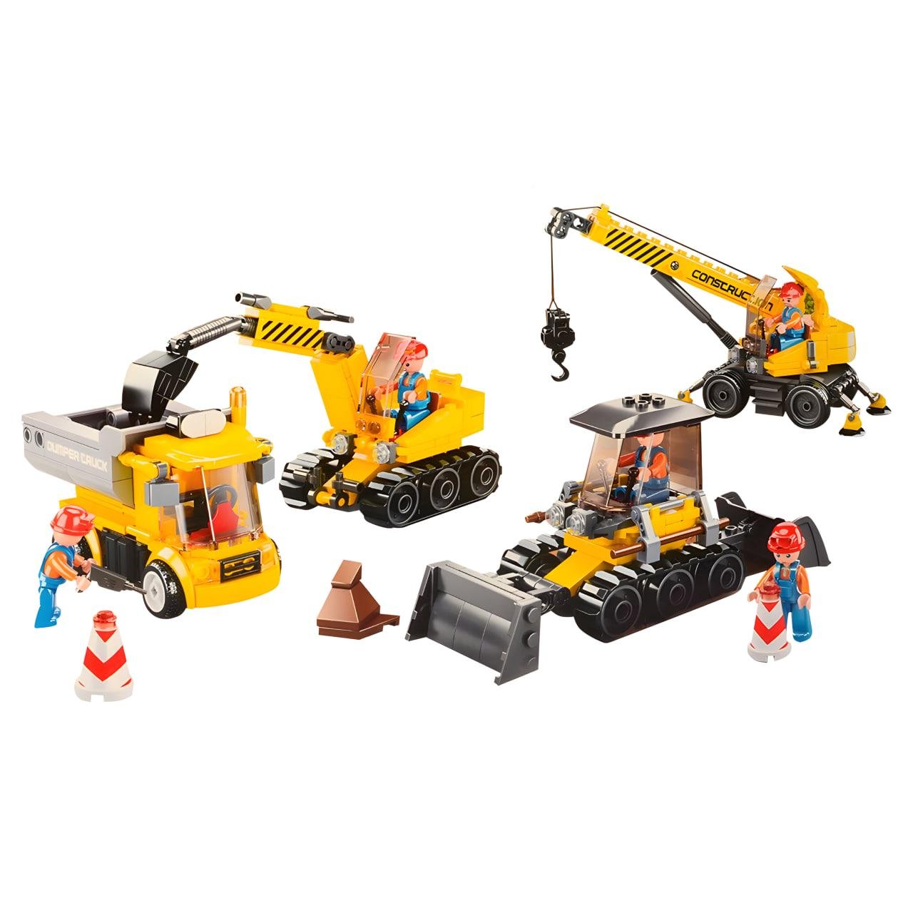 Конструктор Sluban Будівельна техніка 465 деталей (M38-B0810)