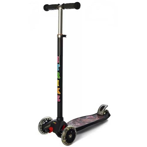 Самокат трехколесный iTrike Maxi JR 3-055-1-B1 Черный (JR 3-055-1-B1)