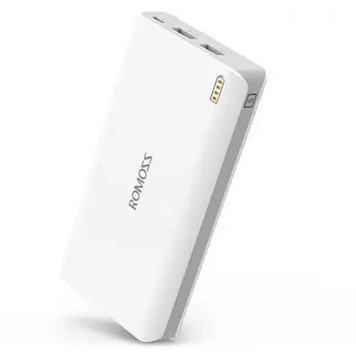 Повербанк Romoss 20000 мА/ч 160х80х22,6 мм Белый (opt-21462)