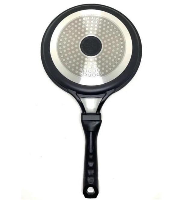 Сковорода для млинців A-Plus 1485 з гранітним покриттям 24 см (AWN-00089) - фото 3 Сковорода для млинців A-Plus 1485 з гранітним покриттям 24 см (AWN-00089) - фото 3