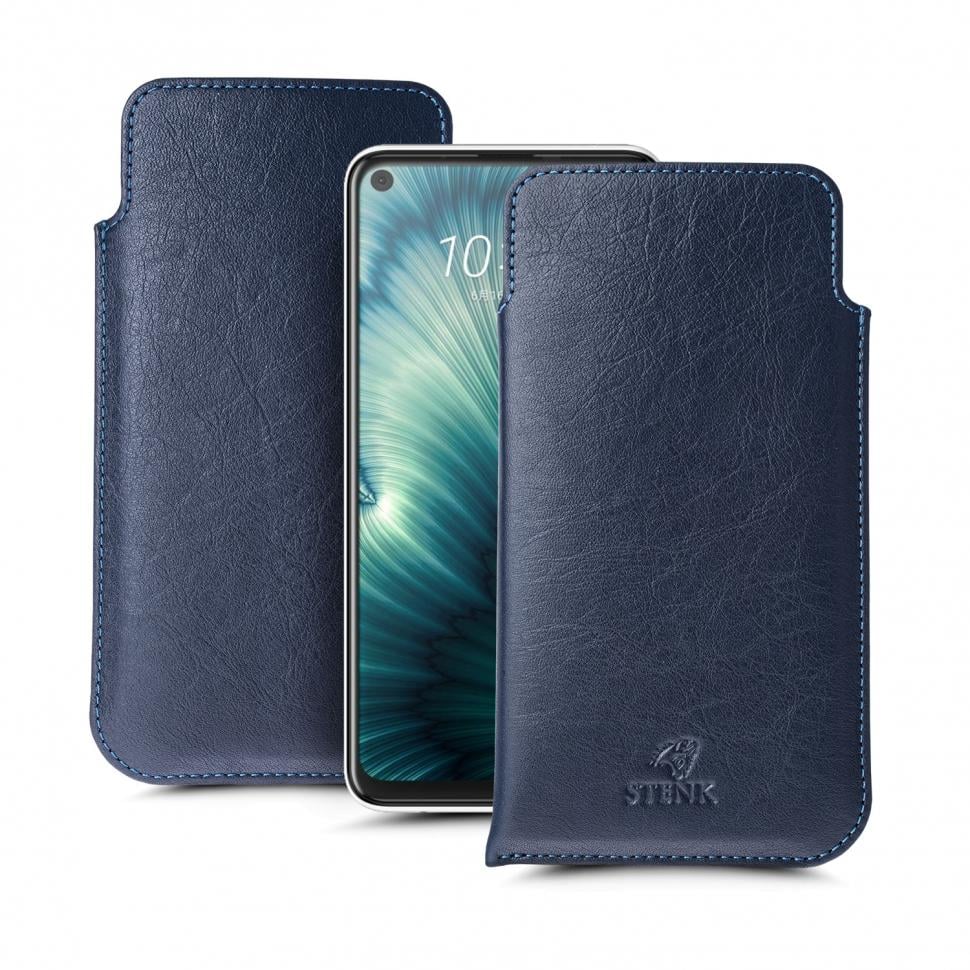 Футляр Stenk Elegance для HTC U20 Синий (67990)