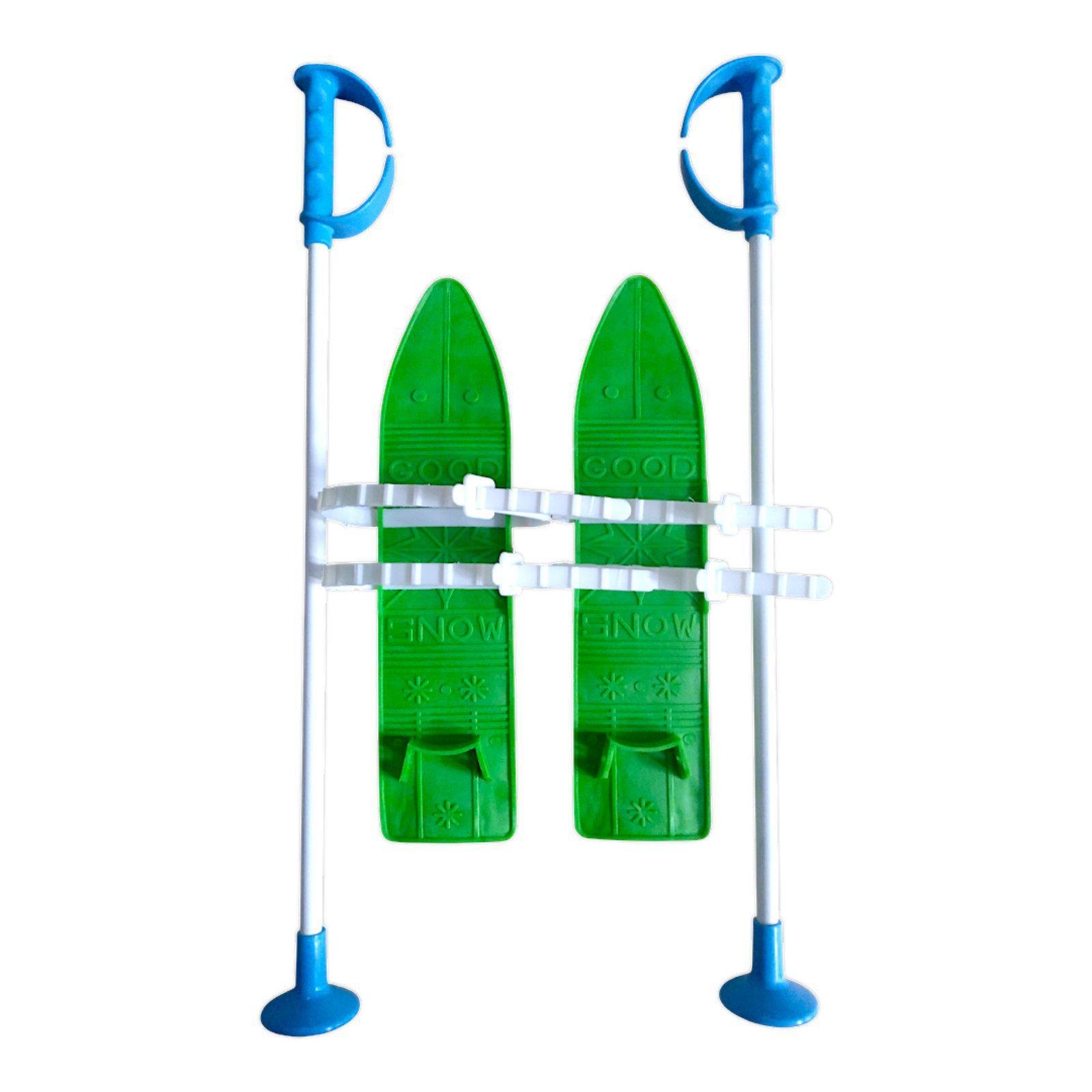 Набір лижний дитячий Marmat 40 см Зелений (16864) - фото 2 Набір лижний дитячий Marmat 40 см Зелений (16864) - фото 2