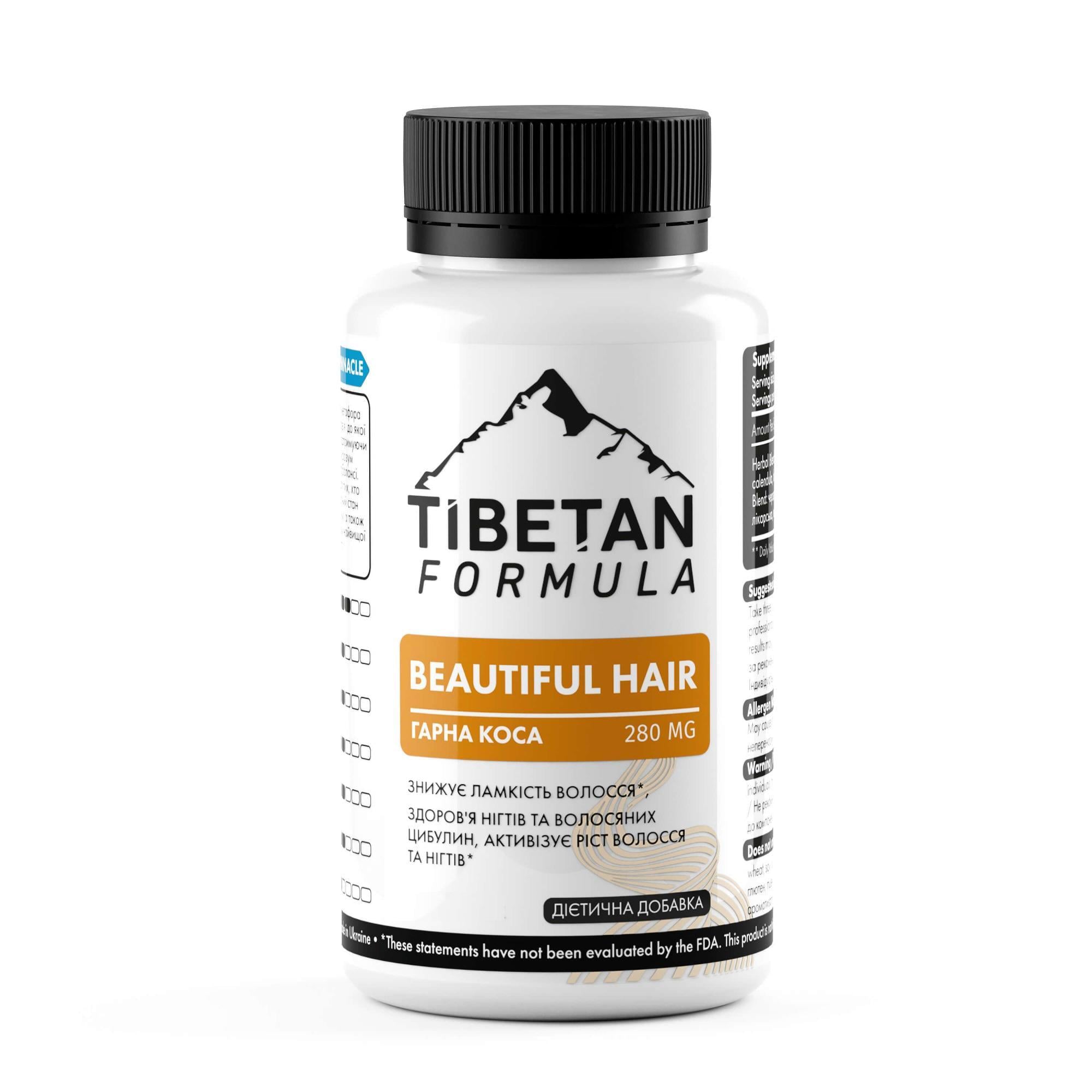 Добавка диетическая Tibetan Formula Красивая коса 60 табл. (891185916)