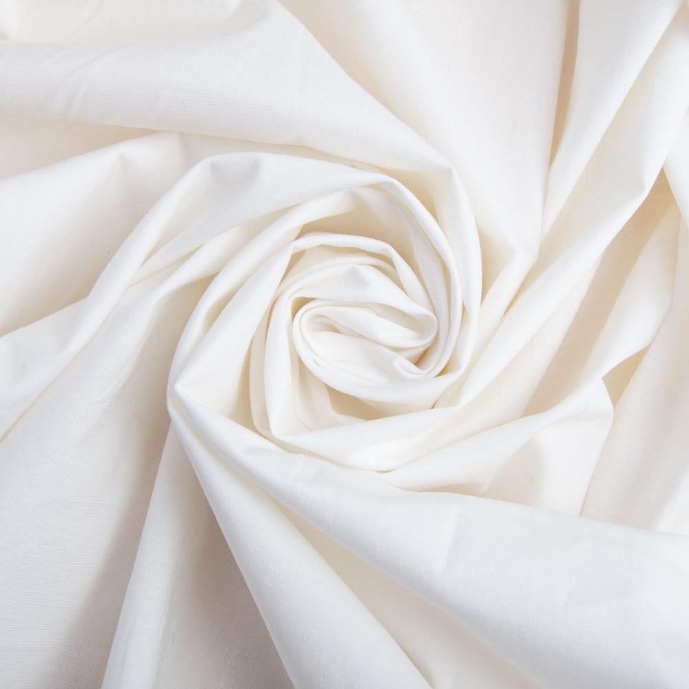 Ткань поплин хлопок 124 гр/м2 молоко