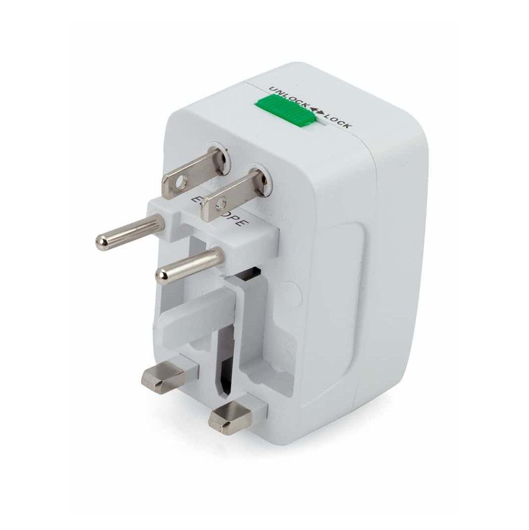 Перехідник Travel Universal Adaptor Multifunctional з американської вилки мережевий трійник 2 шт. (3000069-TOP-2)