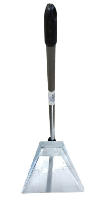 Совок металлический с железной ручкой большой V