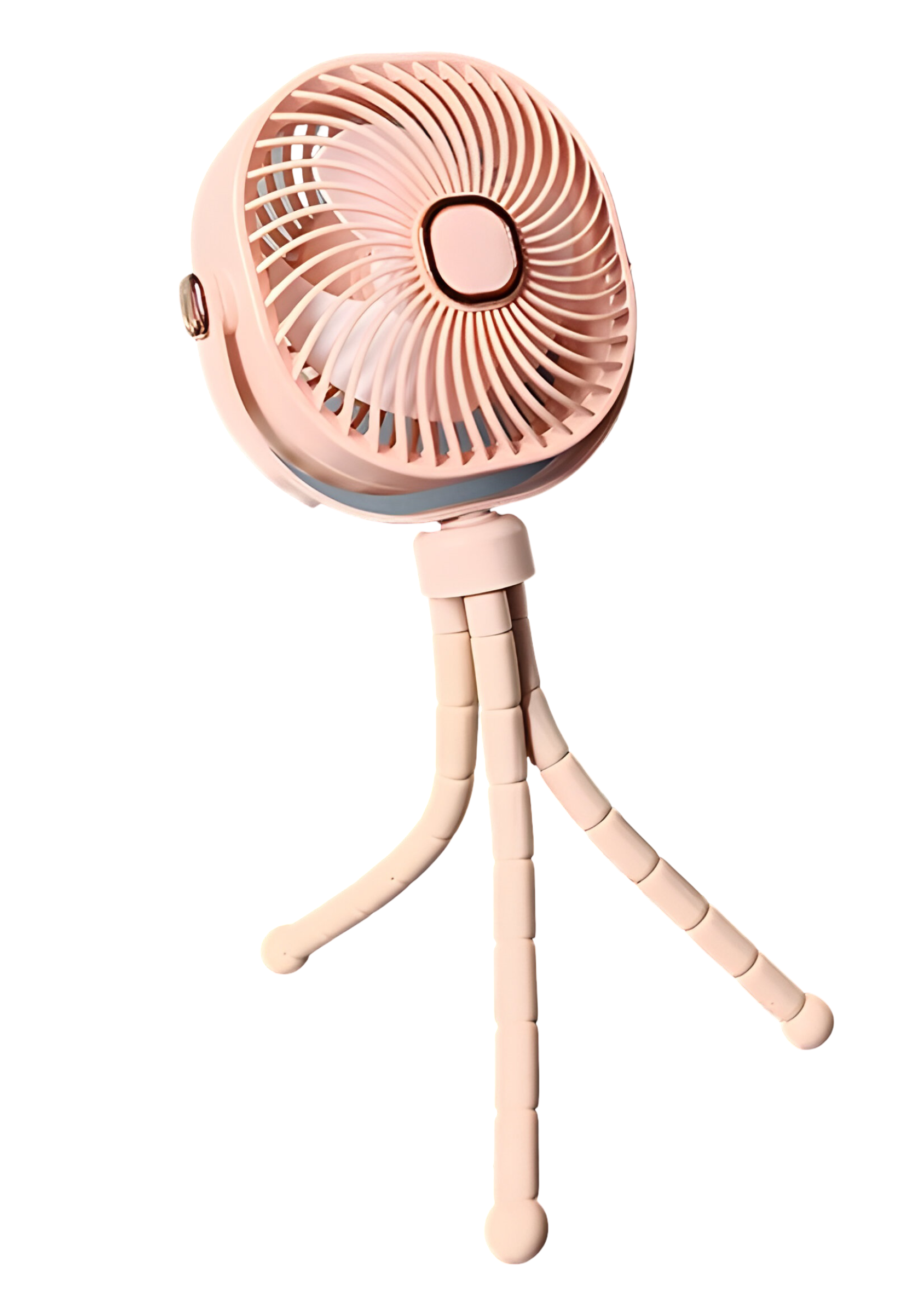 Вентилятор-USB настільний із гнучким штативом Рожевий (ZB114) - фото 2 Вентилятор-USB настільний із гнучким штативом Рожевий (ZB114) - фото 2